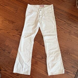 White Flared Jeans